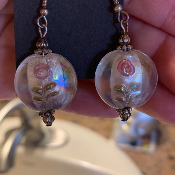 NWOT Handmade Earrings - Picture 2 of 2